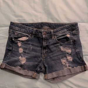 Ripped  “distressed” Jean shirts (size 10)